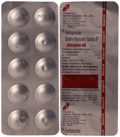 Absopan 40mg Tablet