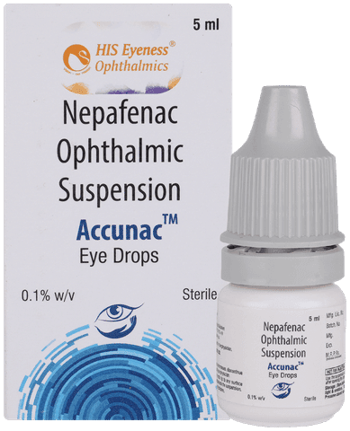 Accunac 0.1% Eye Drop