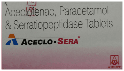 Aceclo Sera 100mg/325mg/15mg Tablet