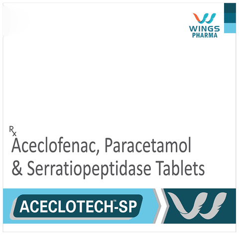 Aceclotech-SP Tablet