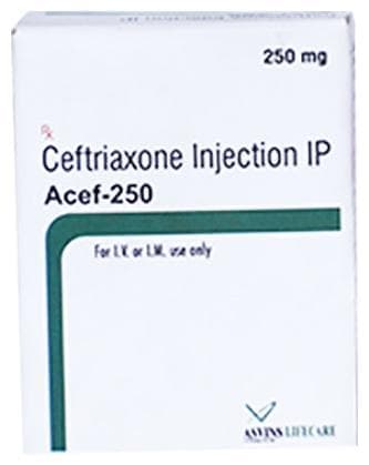 Acef 250 Injection