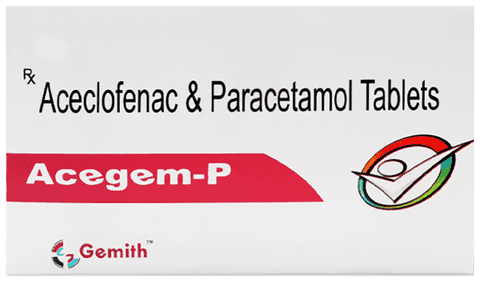 Acegem P 100mg/325mg Tablet