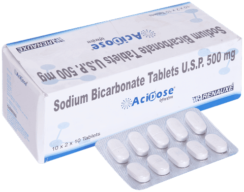 Acidose 500mg Tablet