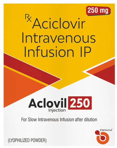 Aclovil 250mg Injection