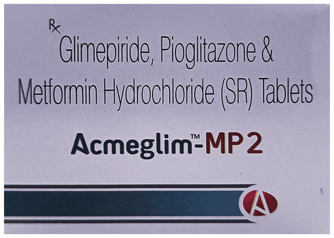 Acmeglim-MP 2 Tablet SR