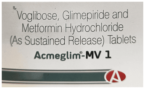 Acmeglim-MV 1 Tablet SR