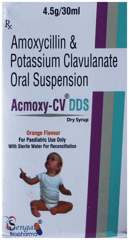Acmoxy-CV DDS Dry Syrup Orange