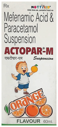 Actopar-M Oral Suspension Orange