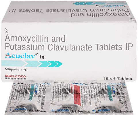 Acuclav 1000mg Tablet