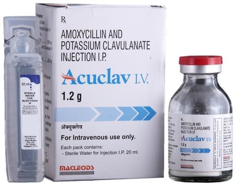 Acuclav IV 1.2gm Injection