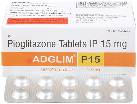 Adglim P 15mg Tablet