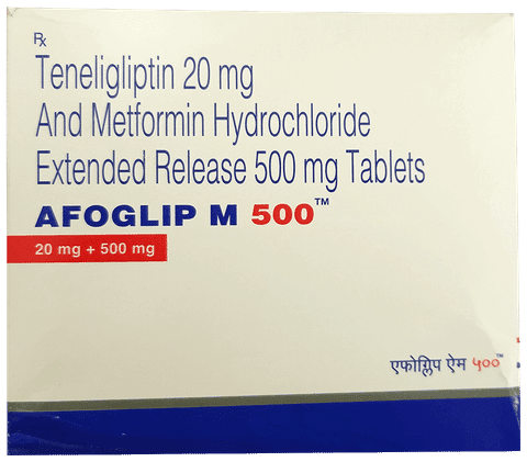 Afoglip M 500 Tablet ER