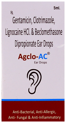 Agclo-AC Ear Drop