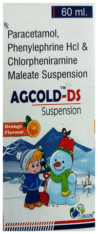 Agcold-DS Oral Suspension Orange