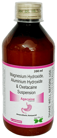 Agecaine Oral Suspension Mint