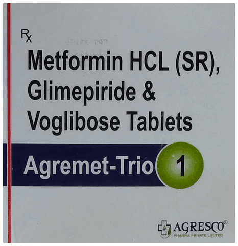 Agremet-Trio 1 Tablet SR