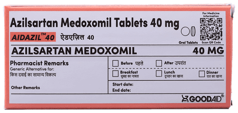 Aidazil 40 Tablet