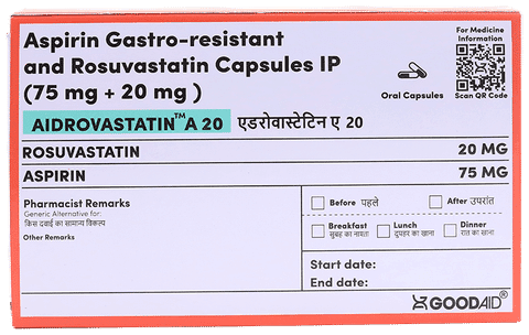 Aidrovastatin A 20 Capsule