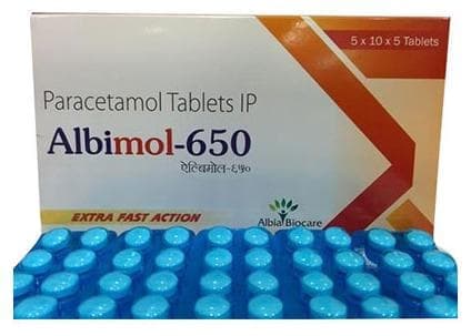 Albimol 650mg Tablet
