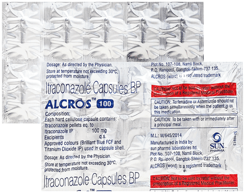 Alcross 100mg Capsule