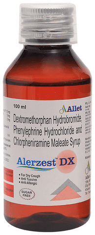 Alerzest DX Syrup Sugar Free