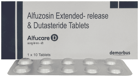 Alfucare D 10mg/0.5mg Tablet