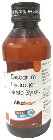 Alkabase Syrup Sugar Free