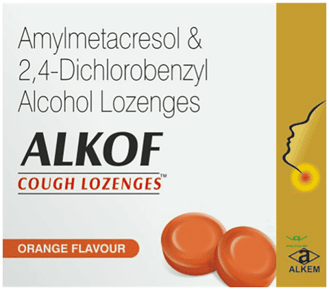 Alkof Cough Lozenges Orange