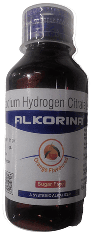 Alkorina Syrup Orange Sugar Free