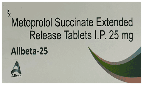 Allbeta 25 Tablet ER