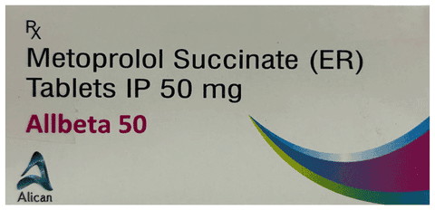Allbeta 50 Tablet ER