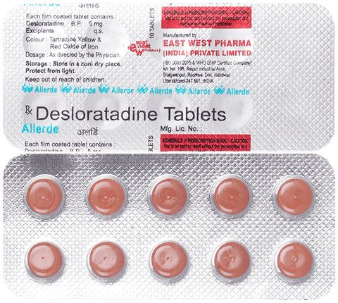 Allerde 5mg Tablet