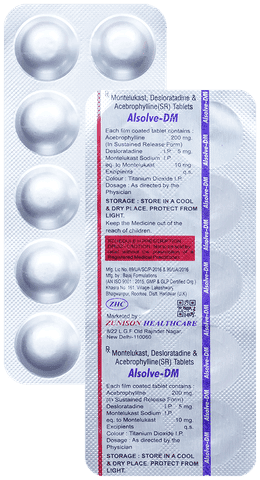 Alsolve-DM Tablet