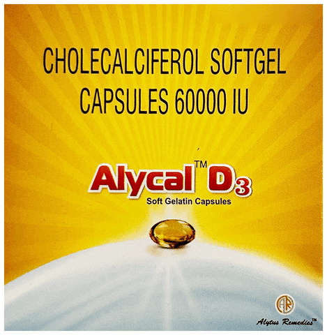 Alycal D3 Soft Gelatin Capsule