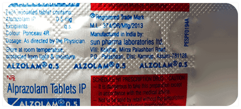 Alzolam 0.5 Tablet
