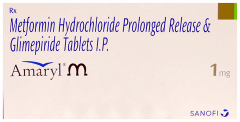 Amaryl M 1mg Tablet PR