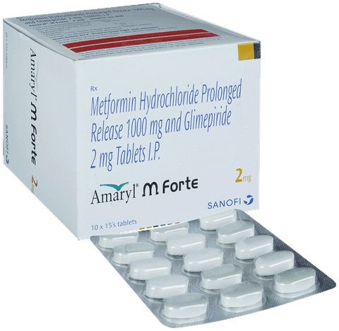 Amaryl M Forte 2mg Tablet PR