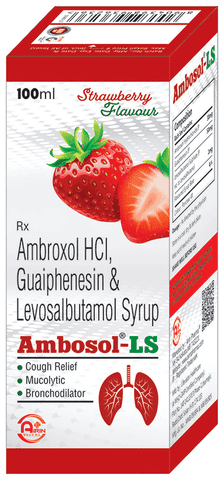 Ambosol-LS Syrup Strawberry