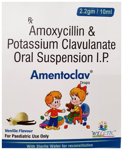 Amentoclav Oral Drops Vanilla