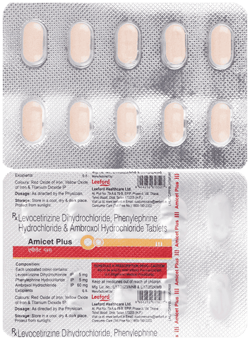 Amicet Plus Tablet