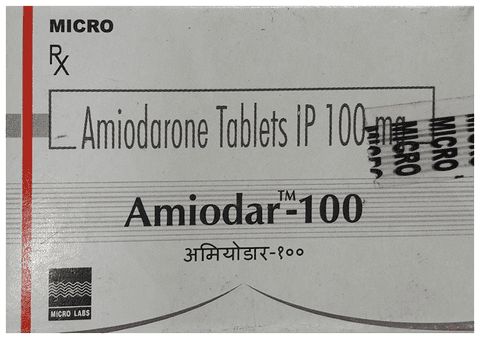 amiODAR 100 Tablet