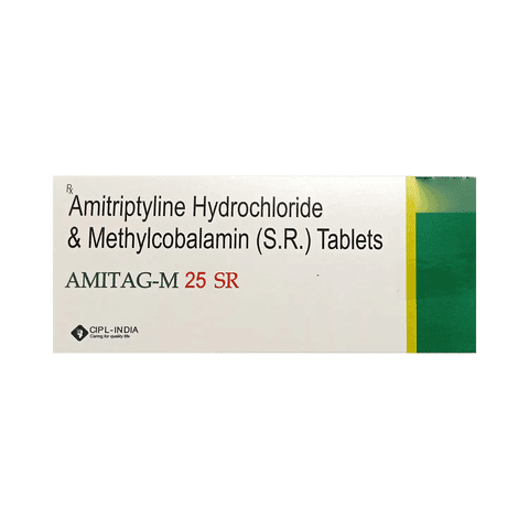 Amitag-M 25 SR Tablet
