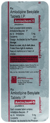 Amlochem 5mg Tablet
