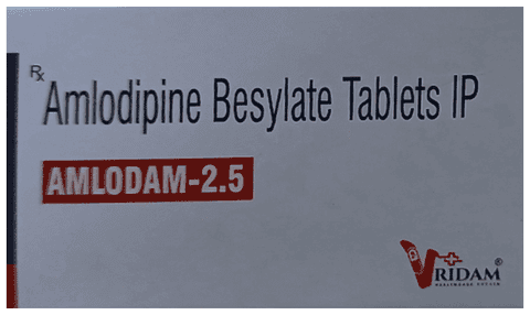 Amlodam 2.5 Tablet