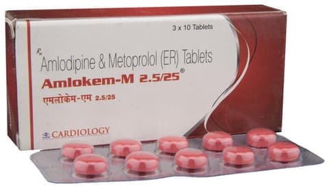 Amlokem M 2.5/25 Tablet