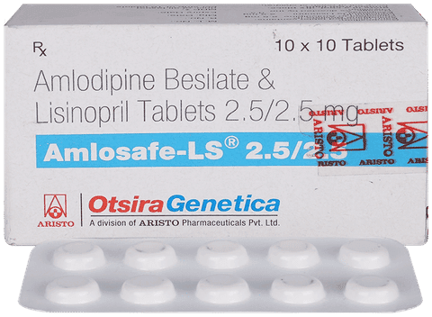 Amlosafe-LS 2.5mg/2.5mg Tablet
