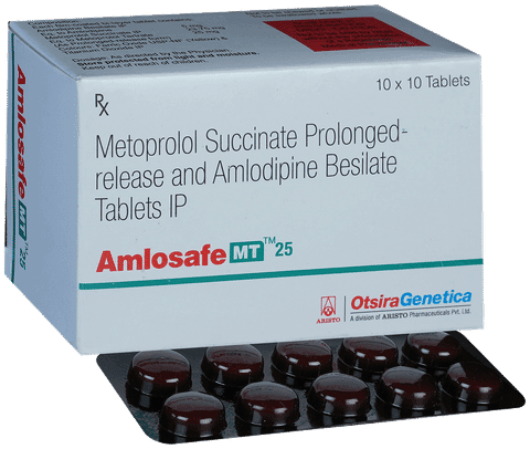 Amlosafe MT 25 Tablet PR