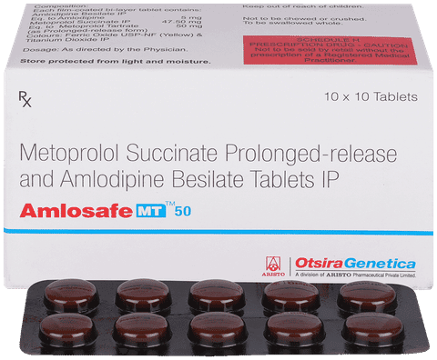 Amlosafe MT 50 Tablet PR