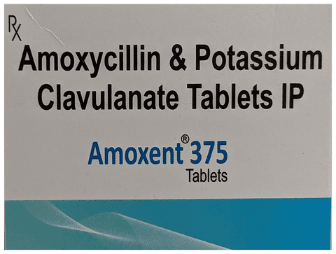 Amoxent 375 Tablet
