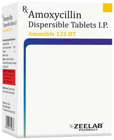 Amoxible 125 DT Tablet